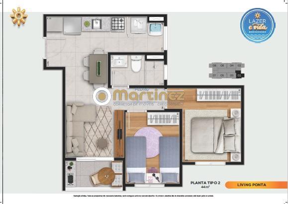 Apartamento, 2 quartos, 43 m² - Foto 24