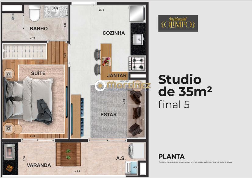 Apartamento, 58 m² - Foto 20