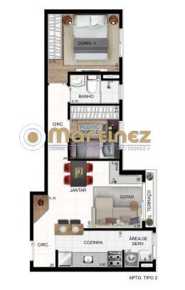 Apartamento, 2 quartos, 51 m² - Foto 15