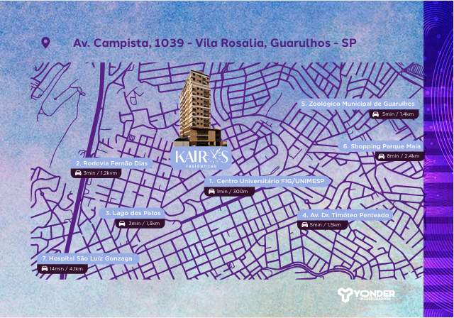 Apartamento, 2 quartos, 55 m² - Foto 2