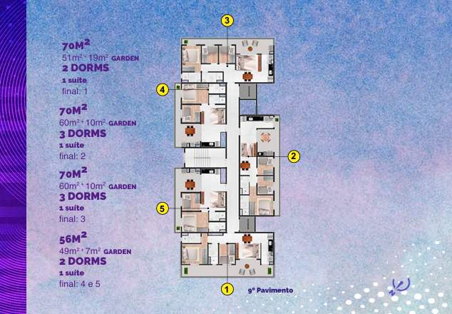 Apartamento, 2 quartos, 55 m² - Foto 5