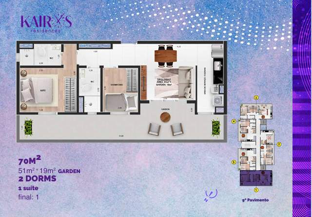 Apartamento, 2 quartos, 55 m² - Foto 10