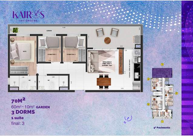 Apartamento, 2 quartos, 55 m² - Foto 12