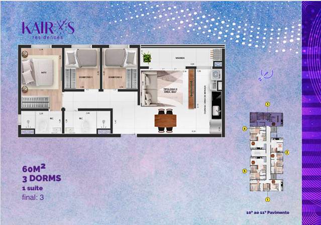 Apartamento, 2 quartos, 55 m² - Foto 16