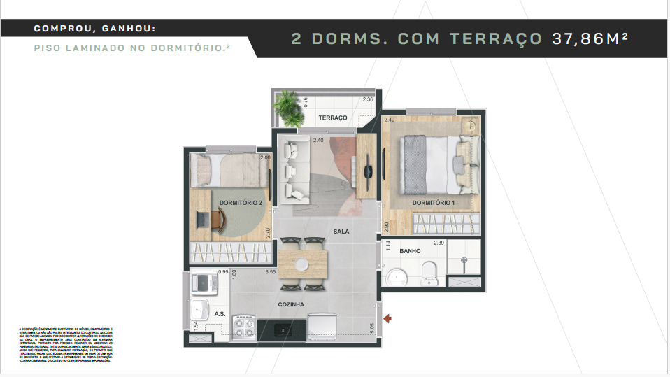 Apartamento, 38 m² - Foto 34