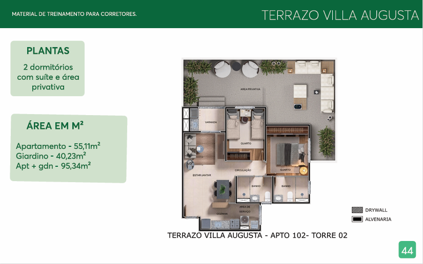 Apartamento, 2 quartos, 55 m² - Foto 28