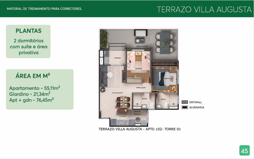 Apartamento, 2 quartos, 55 m² - Foto 29