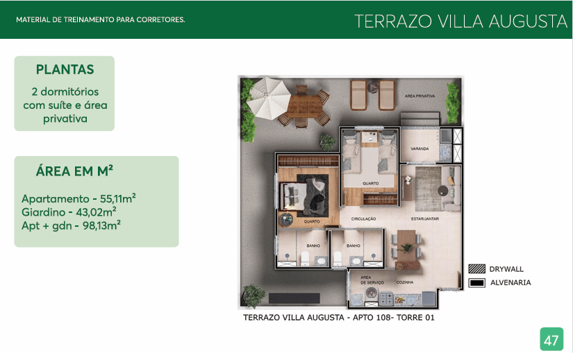 Apartamento, 2 quartos, 55 m² - Foto 31