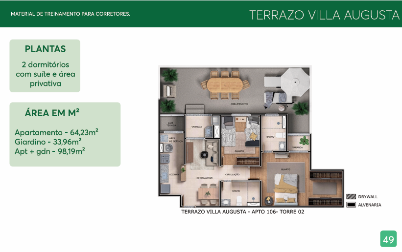 Apartamento, 2 quartos, 55 m² - Foto 33