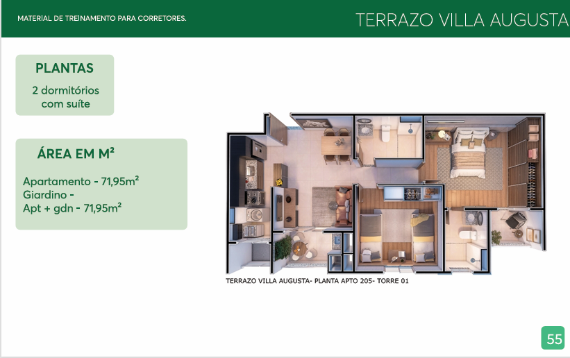 Apartamento, 2 quartos, 55 m² - Foto 39
