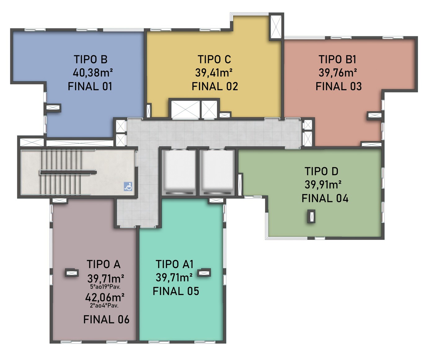 Apartamento, 2 quartos, 39 m² - Foto 19