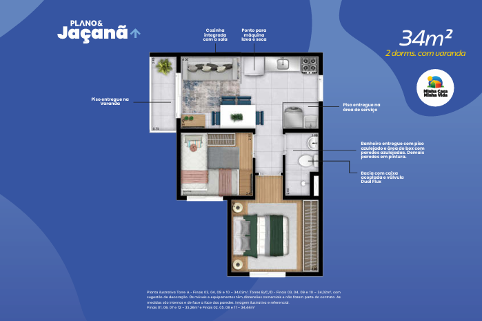 Apartamento, 2 quartos - Foto 33