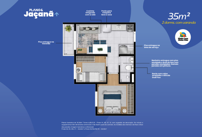 Apartamento, 2 quartos - Foto 32