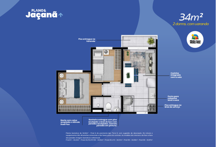 Apartamento, 2 quartos - Foto 34