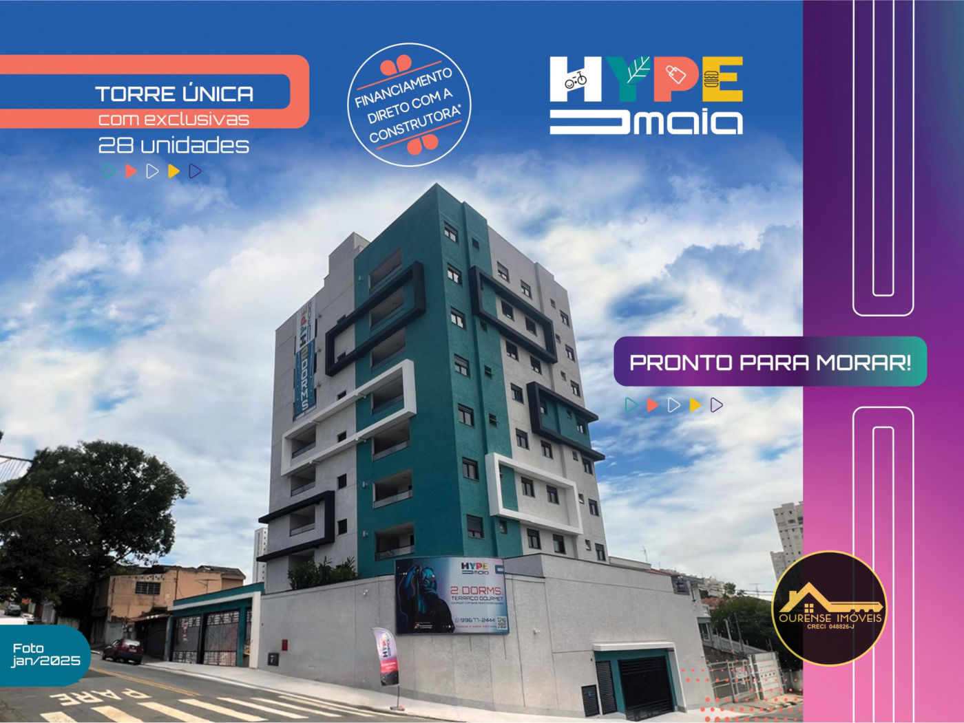 Apartamento à venda com 2 quartos, 51m² - Foto 3