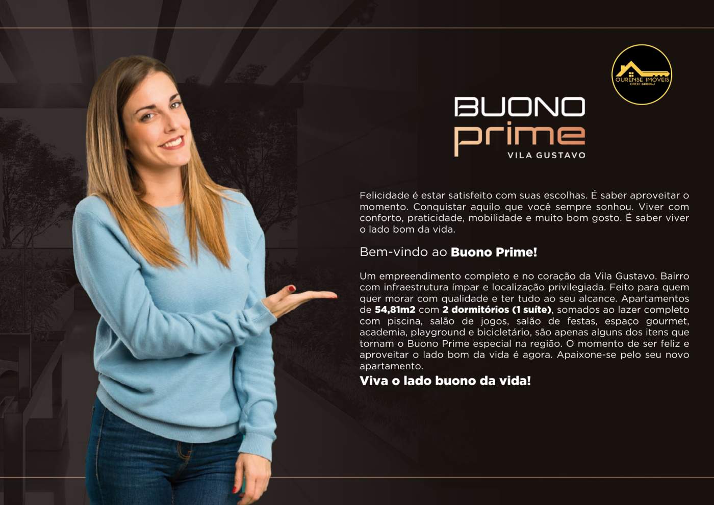 Apartamento à venda com 2 quartos, 54m² - Foto 2