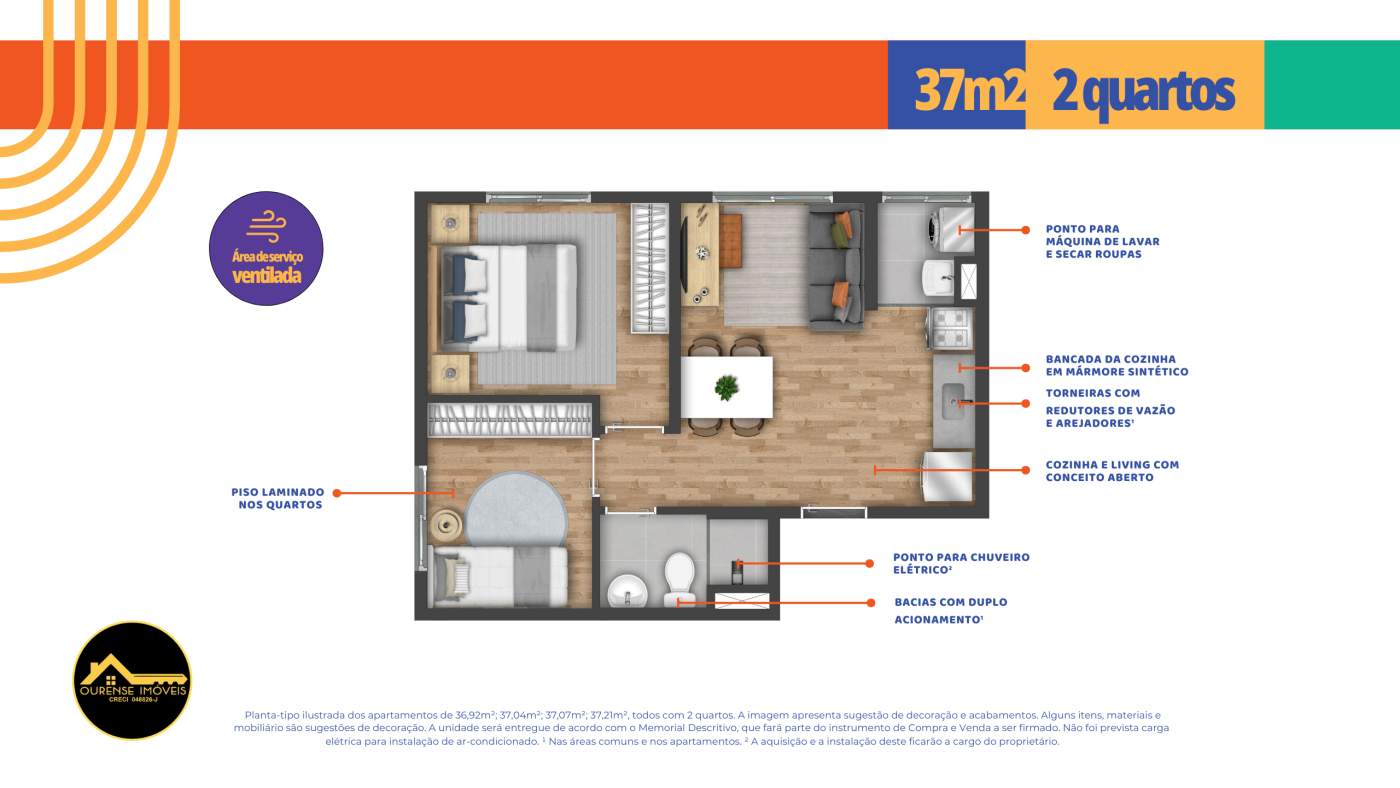 Apartamento, 2 quartos, 31 m² - Foto 26